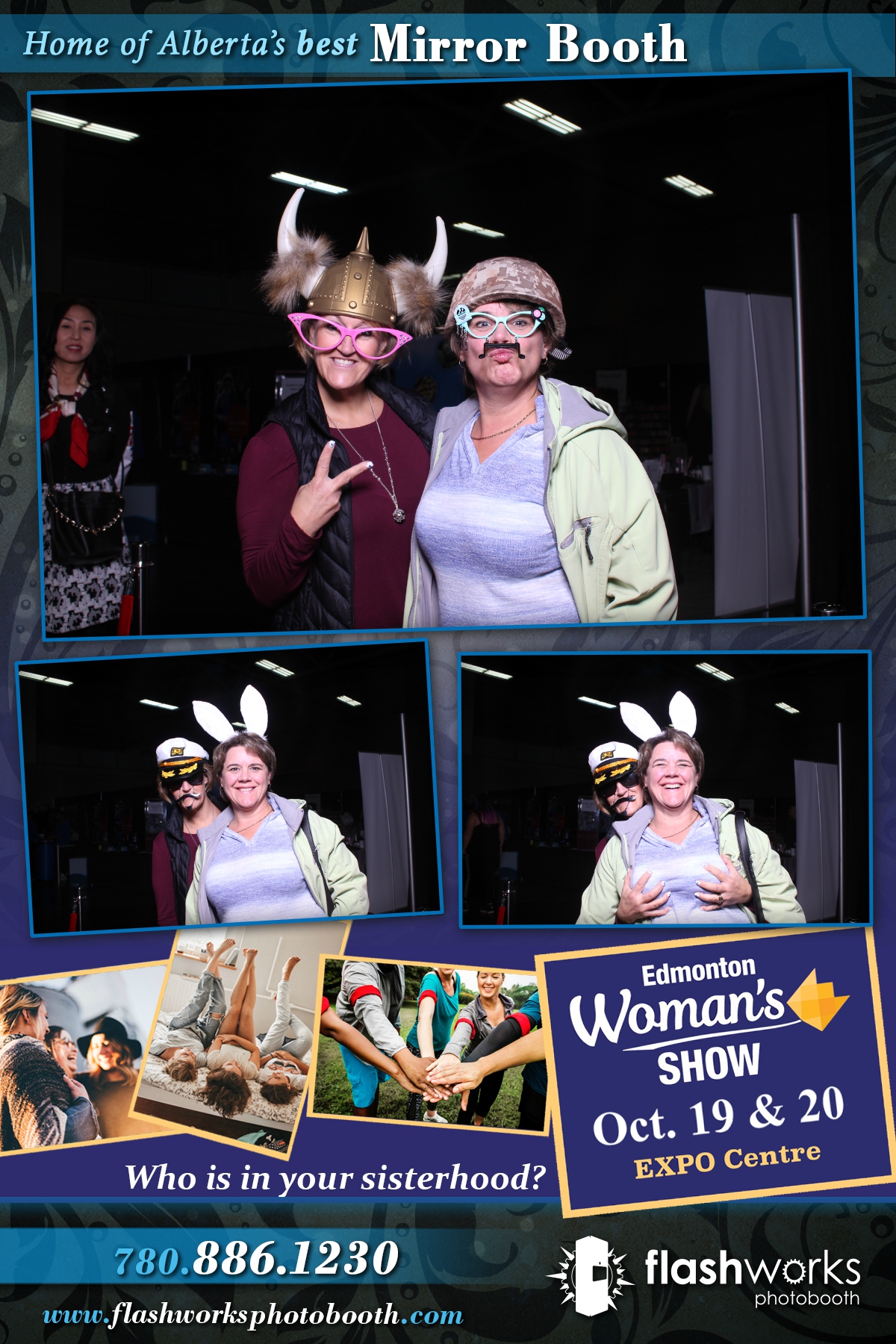 Fall Edmonton Woman's Show | View more photos from the event at gallery.flashworksphotobooth.com/u/FlashworksPhotoboothInc/Fall-Edmonton-Womans-Show-0